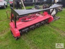 GIYI skid loader mount hydraulic brush mulcher, 6ft width, NEW