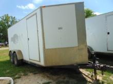 (T) 2014 ELITE ENCLOSED TRAILER