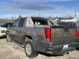 2003 Chevy Avalanche Tow# 86238