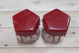 Maker's Mark Traditional Red Wax Dipped Rocks Glas