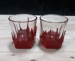 Maker's Mark Traditional Red Wax Dipped Rocks Glas