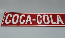 Coca-Cola Ave. Tin Wall Street Sign