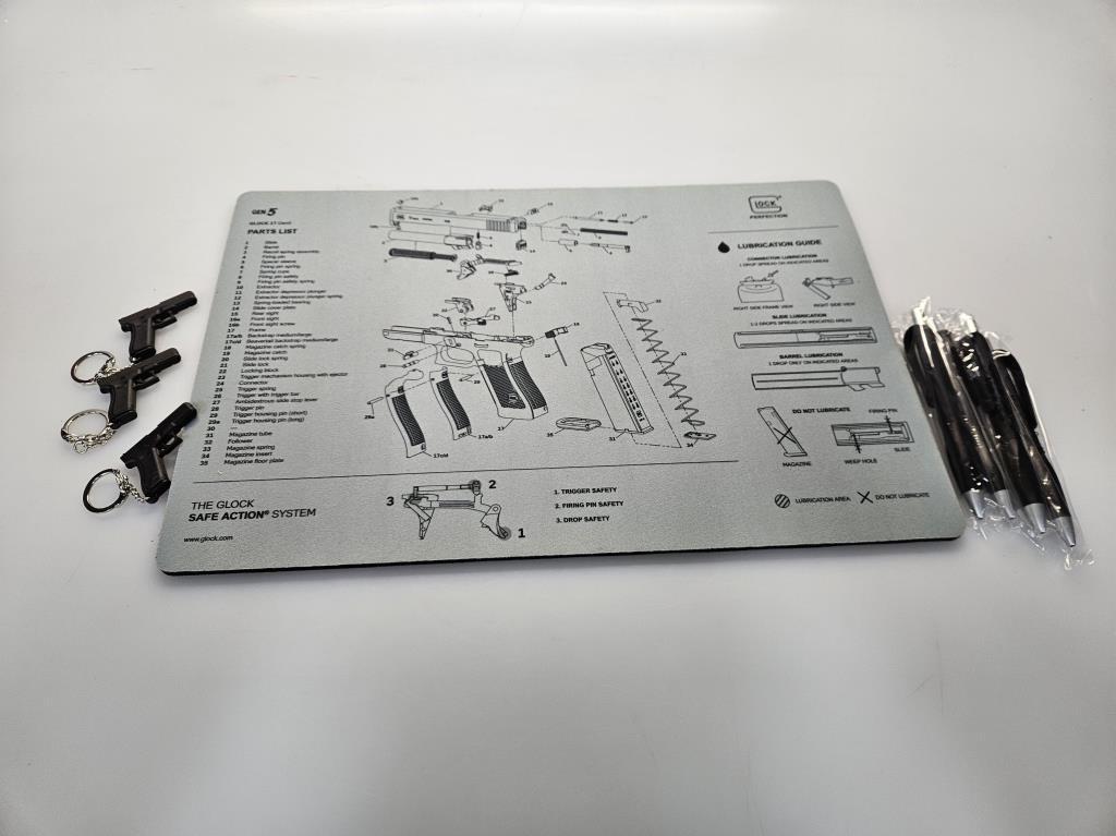 Glock Dealer Padded Counter Mat + Marketing