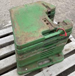 10 John Deere 47 KG Tractor Weights