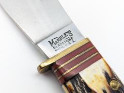 Marbels Hubertus Solingen Woodcraft Knife w Sheath