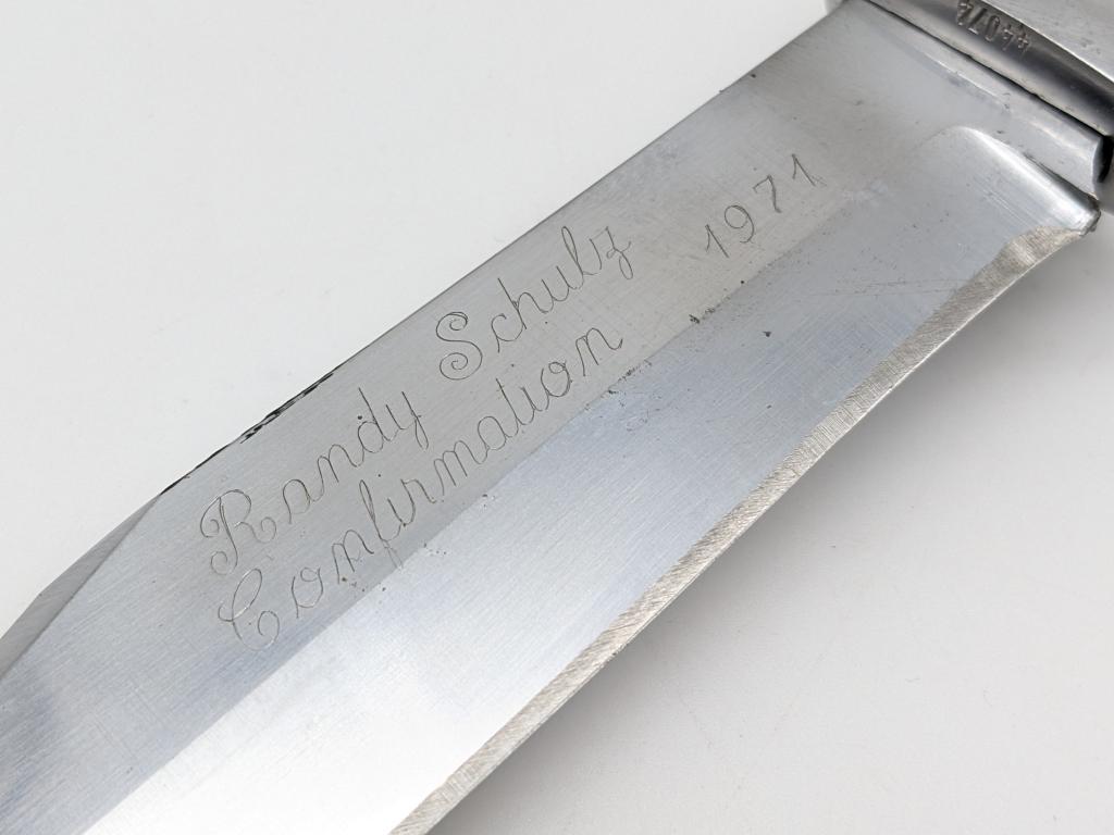Puma Model 6396 Original Puma Bowie Knife w Sheath