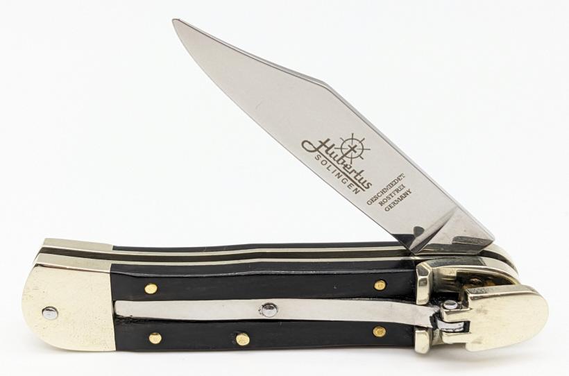 Hubertus Solingen Leverlock Switchblade Knife