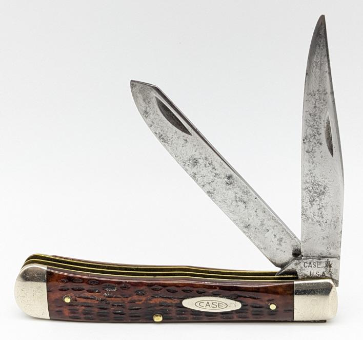 1965-69 Case XX Red Bone Trapper Knife 6254