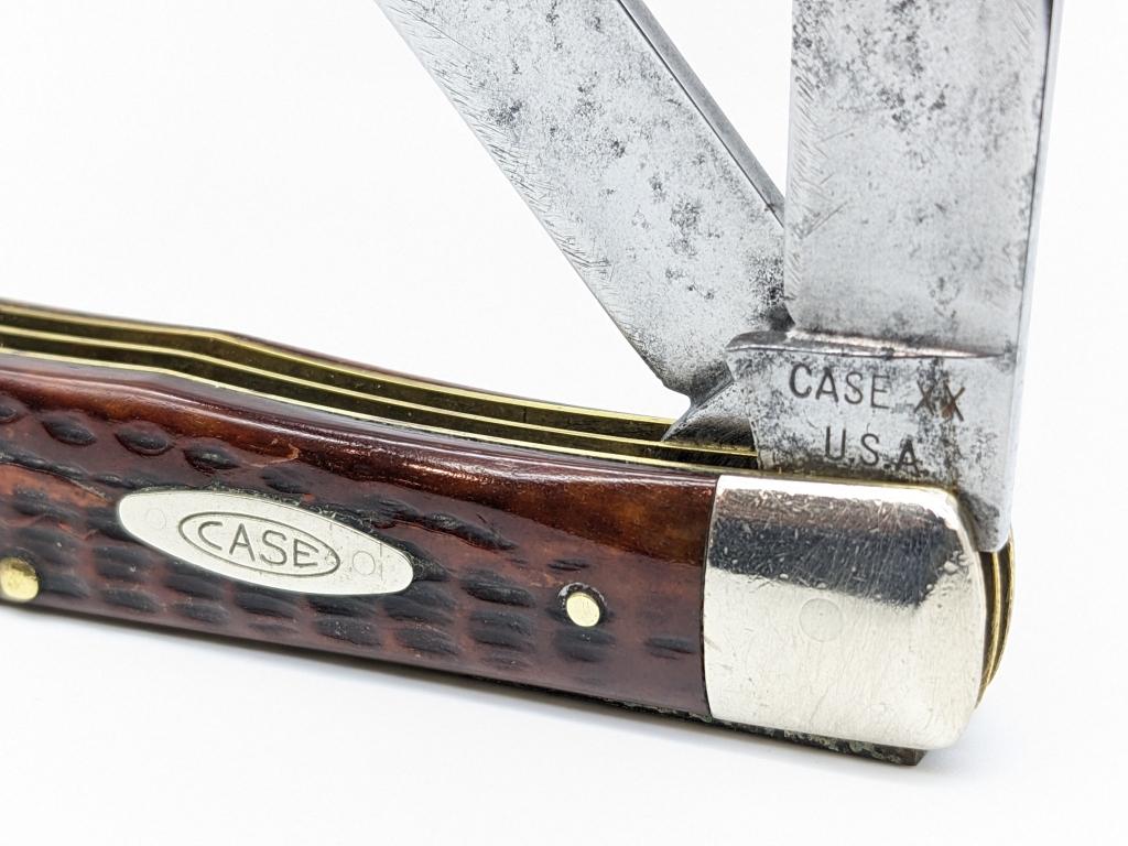 1965-69 Case XX Red Bone Trapper Knife 6254