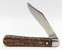 1909-16 Schrade Cut Co Jig Bone Switchblade Knife