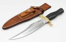 Vintage Randall Model 12 Bear Bowie Knife w Sheath