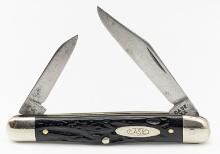 1940-64 Case XX Rough Black Half Whittler Knife