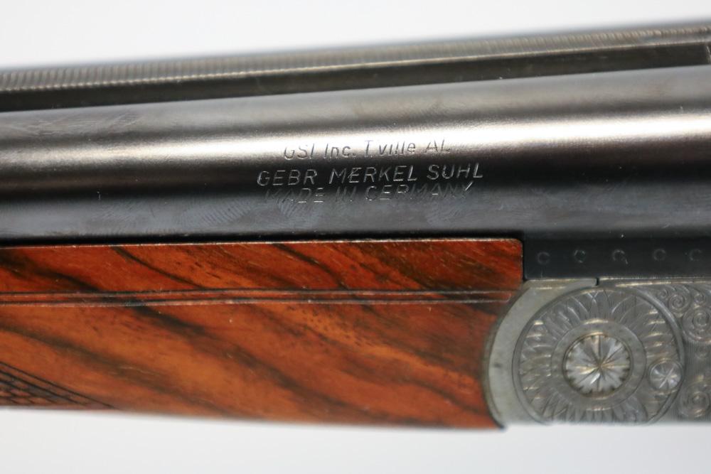 Merkel Model 280EL Master Engraved SxS Shotgun