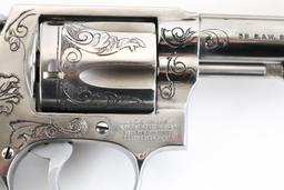 Smith & Wesson Mod 60 No-Dash .38 Engraved Revolve