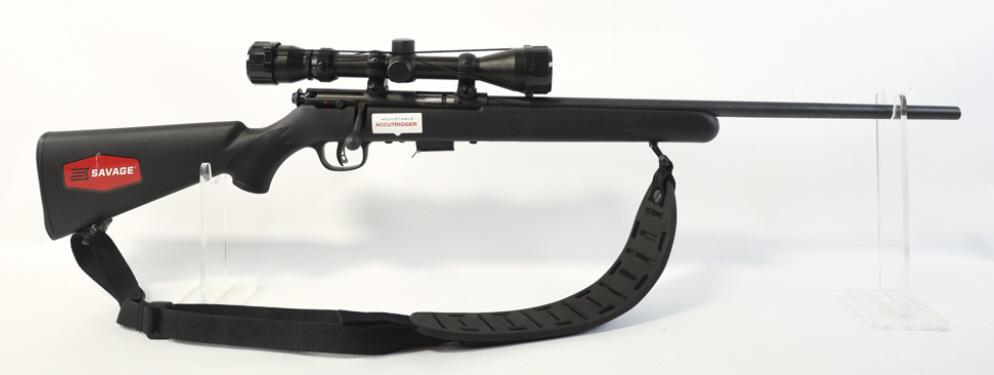 Like New Savage 93R17 Bolt Action 17 H.M.R. Rifle