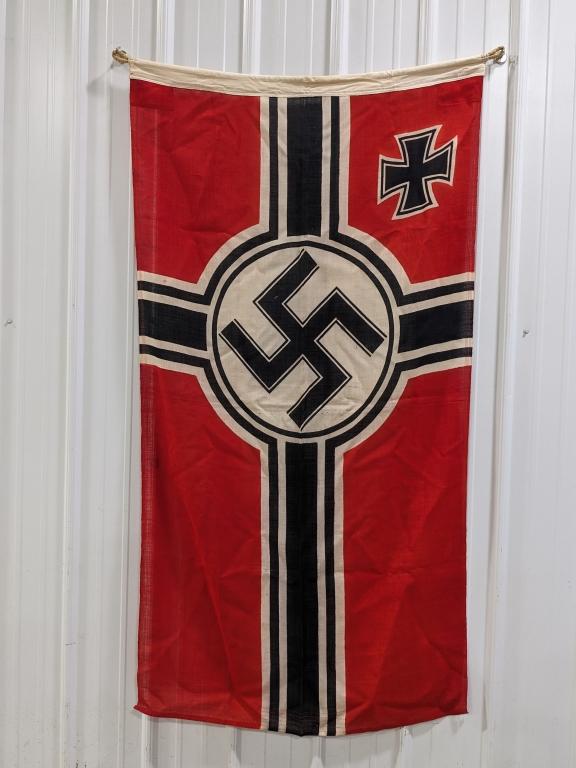 5-1/2ft WW2 German Kriegsmarine Naval Battle Flag