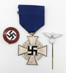 WW2 German Service Cross & NSDAP Pins