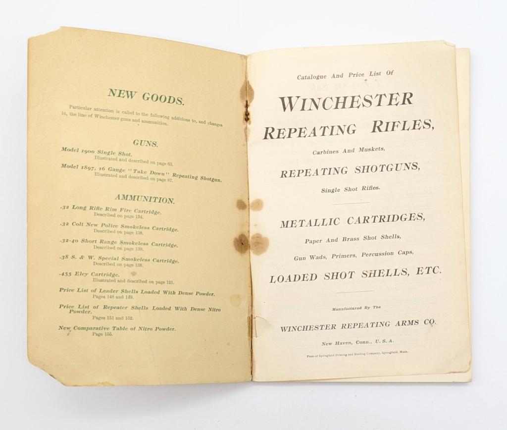 Original 1900 Winchester Catalogue No. 66