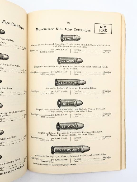 Original 1900 Winchester Catalogue No. 66