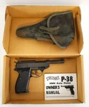 Post War Walther P-38 / P1 9mm Semi Auto Pistol