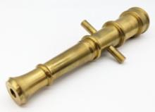 Brass Countertop Functioning Cannon