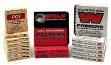 1700 CCI, Wolf & Winchester Pistol , Rifle Primers