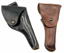 (2) WW I & WW II US Military Holsters.