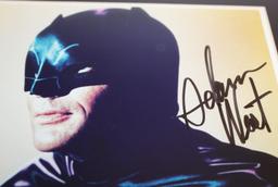 BATMAN ADAM WEST AUTOGRAPHED PICTURE