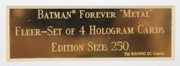 BATMAN FOREVER "METAL" HOLOGRAM CARDS