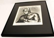 BATMAN GEORGE CLOONEY AUCTOGRAPHED PICTURE