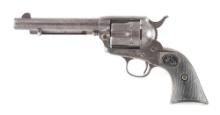 (C) COLT FRONTIER SIX SHOOTER SINGLE ACTION REVOLVER.