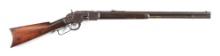 (A) WINCHESTER MODEL 1873 3RD MODEL .38 WCF LEVER ACTION RIFLE.