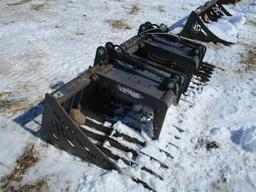 Virning 90" Hyd grapple, universal mnt.