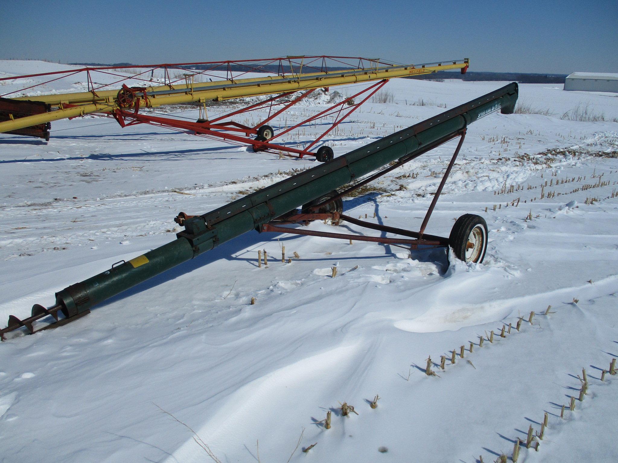 Speed King 8" x 71' auger, PTO