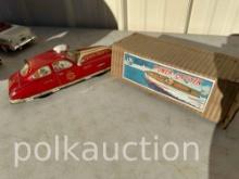 VINTAGE CAR/BOAT TOYS