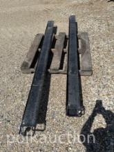 8' SKIDSTEER FORK EXTENSIONS