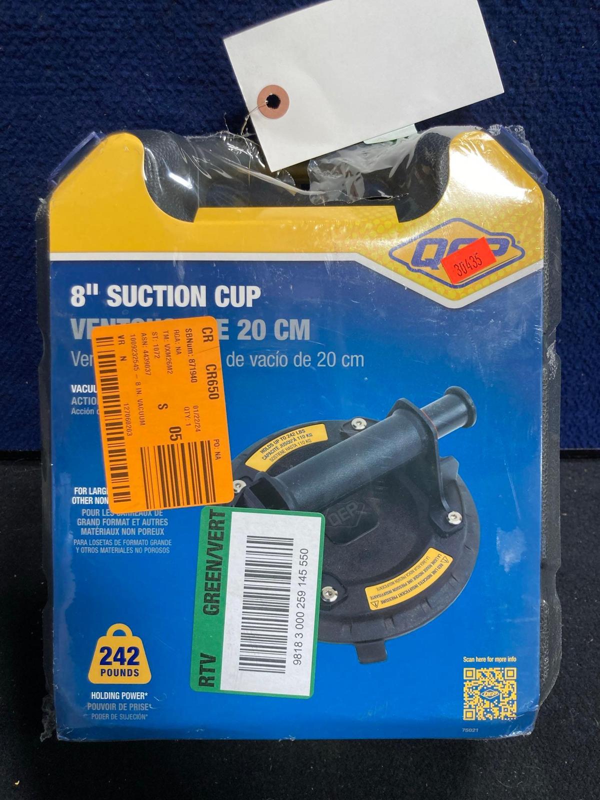 8 in. Vacuum Pump Suction Cup for Large Format Tile