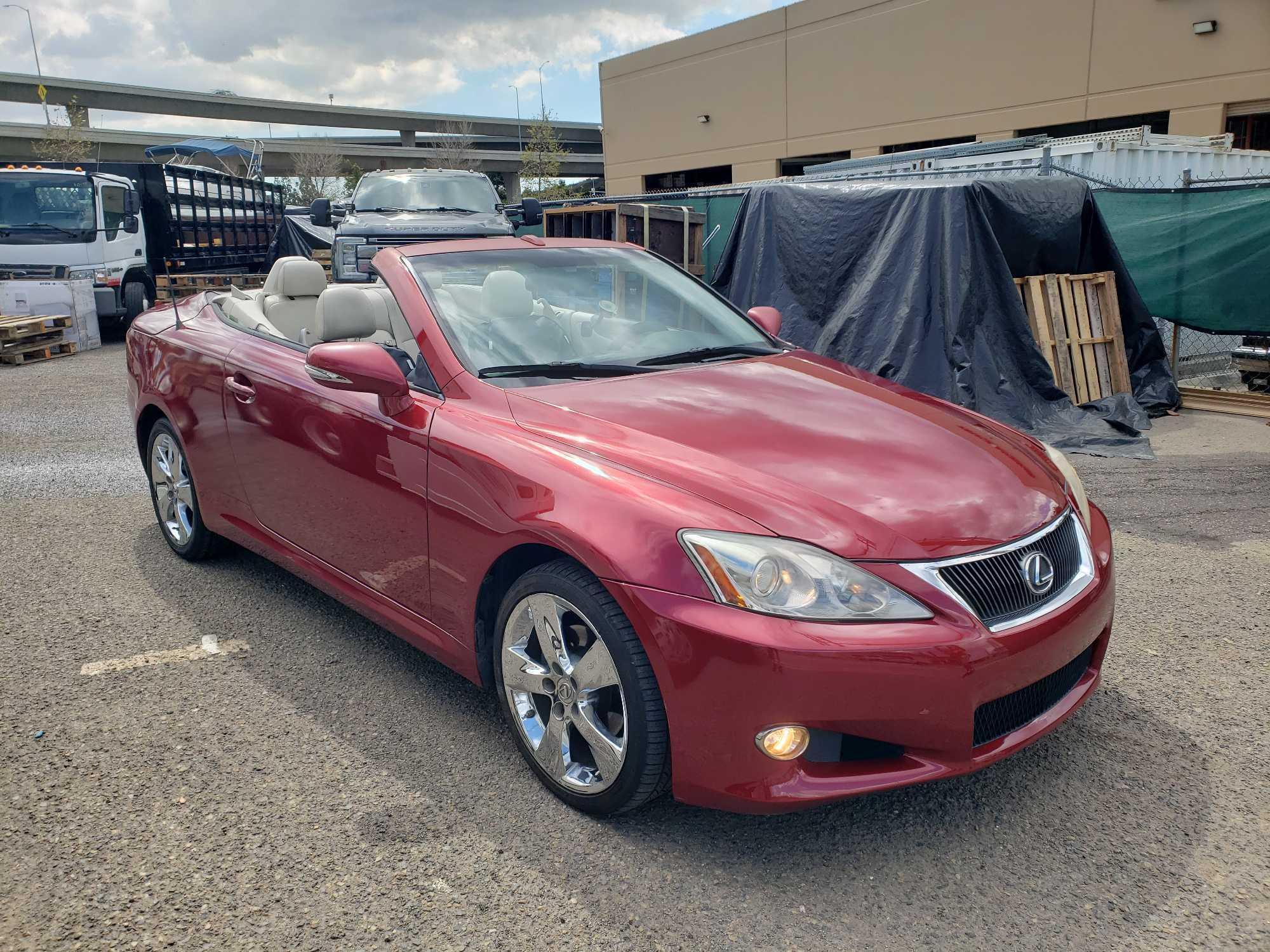 2010 Lexus IS250C Convertible