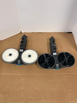 Lot of (2) Samsung Spray Spinning Sweepers*VACUUM NOT INCLUDED*MISSING*
