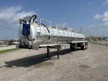 2007 DRAGON 150 BBL ALUMINUM VACUUM TRAILER