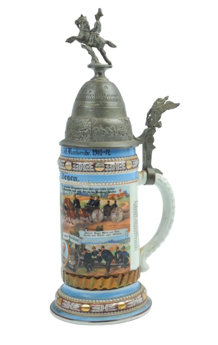 Imperial German Field Artillery Beer Stein (MOS)