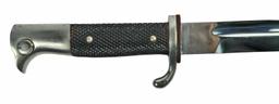 *German Fire/Police WWII era Dress Bayonet & Frog (VDM)