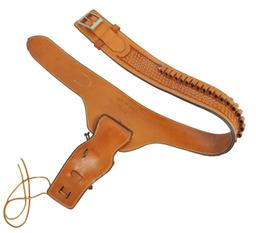 Custom Hand-Crafted Speers Western Style Holster Rig (A)