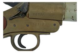 British Royal Navy Schermuly Rocket Line Thrower/Flare Gun (KDW1)