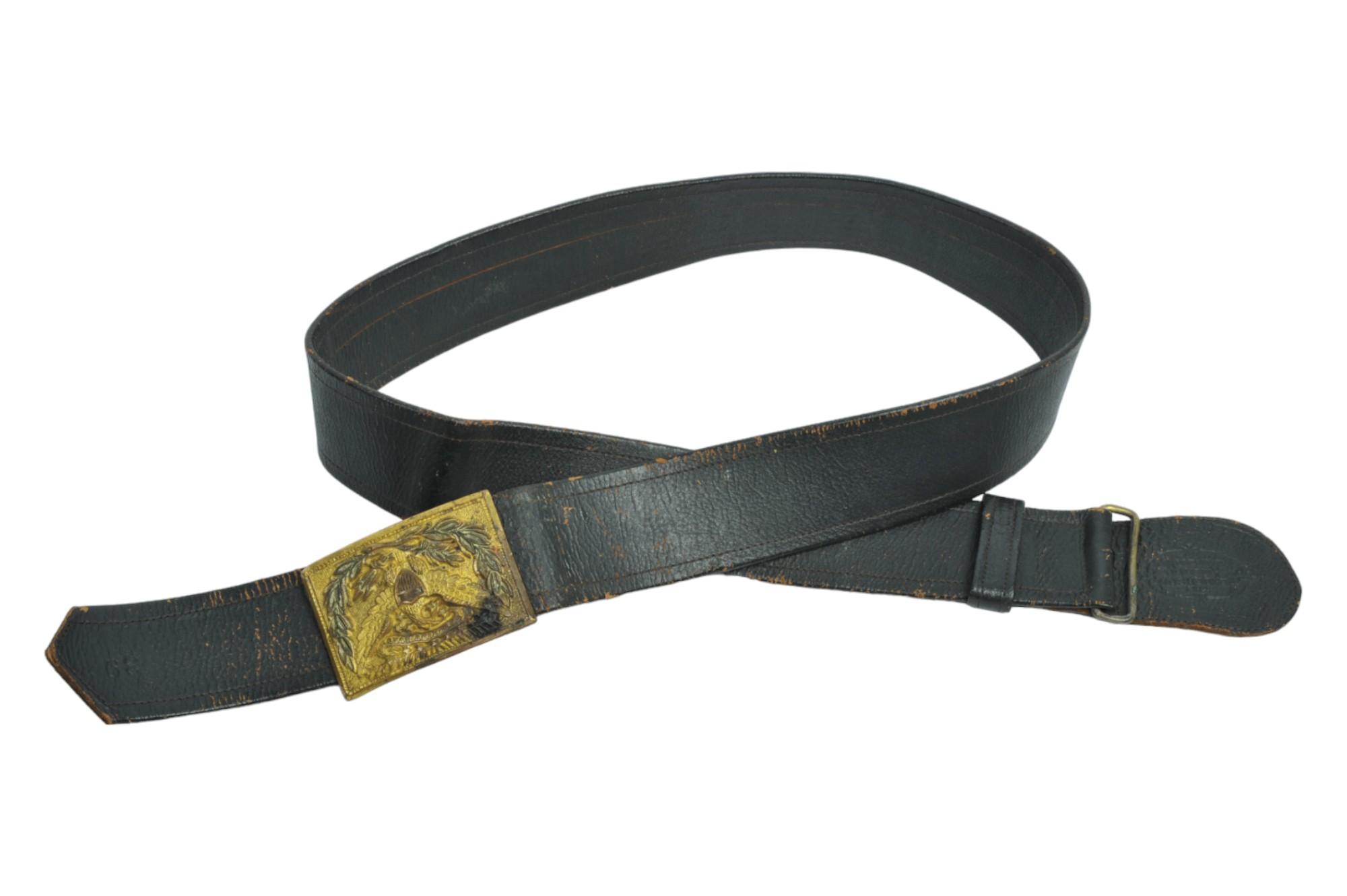 Rare US Army Civil War era Officer's Eagle Belt Buckle (KDW)