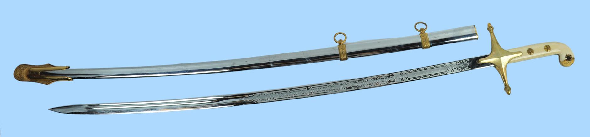 US Marine Corps Officer's Mameluke Dress Sword (MOS)