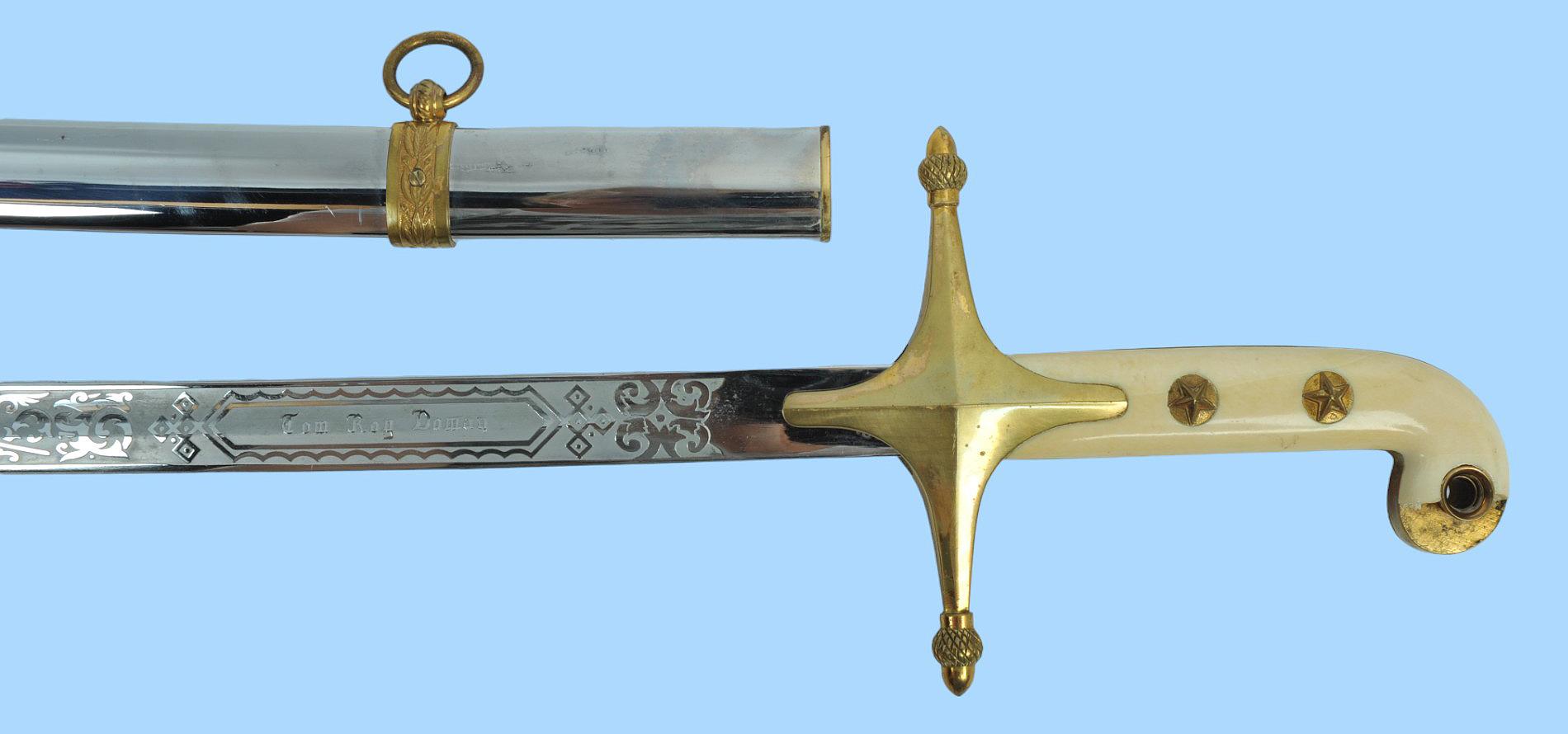 US Marine Corps Officer's Mameluke Dress Sword (MOS)