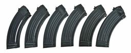 Chinese Military 7.62x39 30 Round Flat Back Magazines Lot of 6 (WHD)