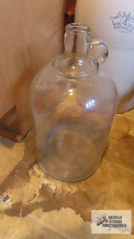 Glass gallon jug
