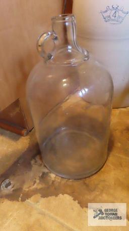 Glass gallon jug